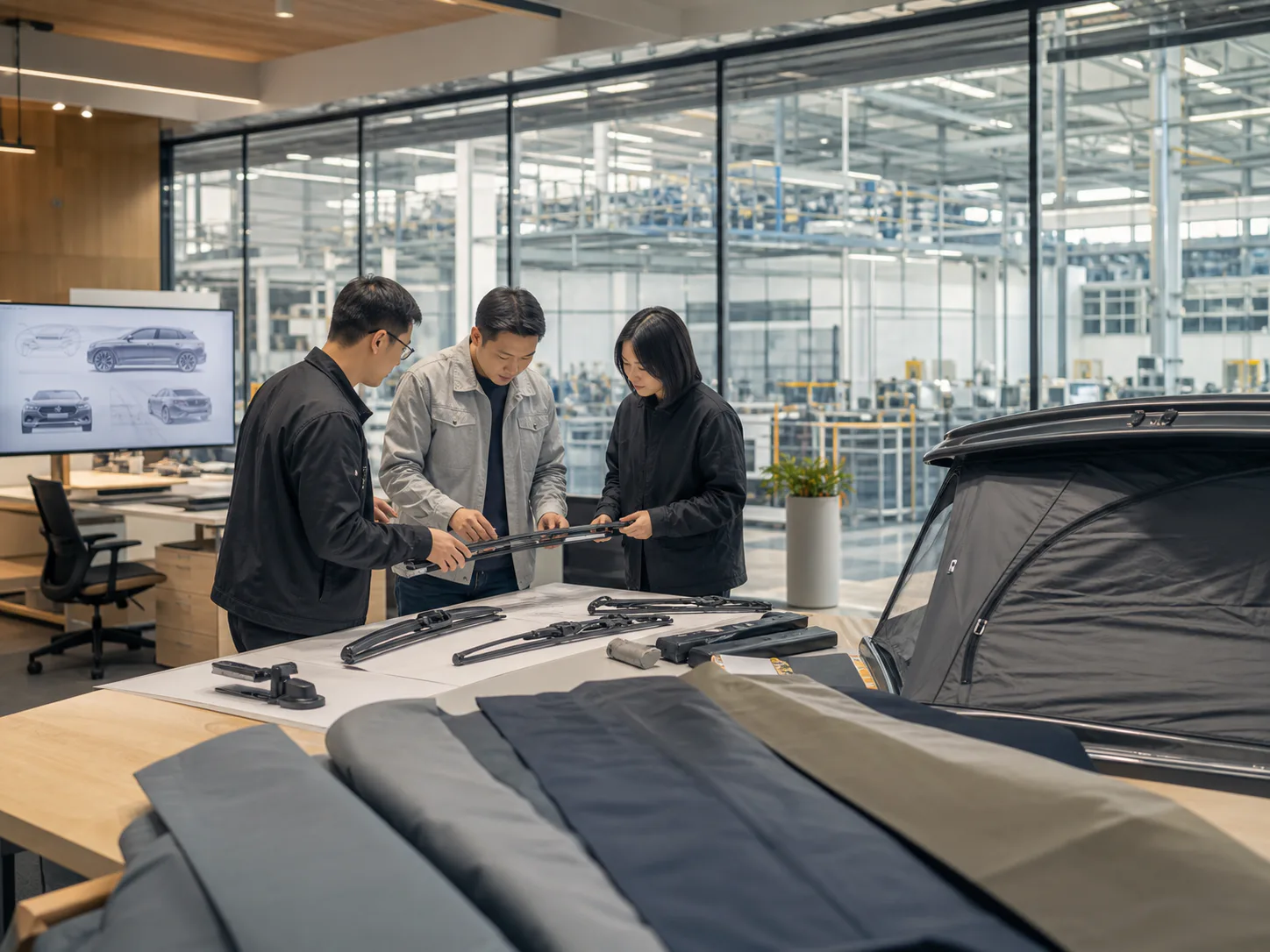 泊盈科技产品研发与生产团队